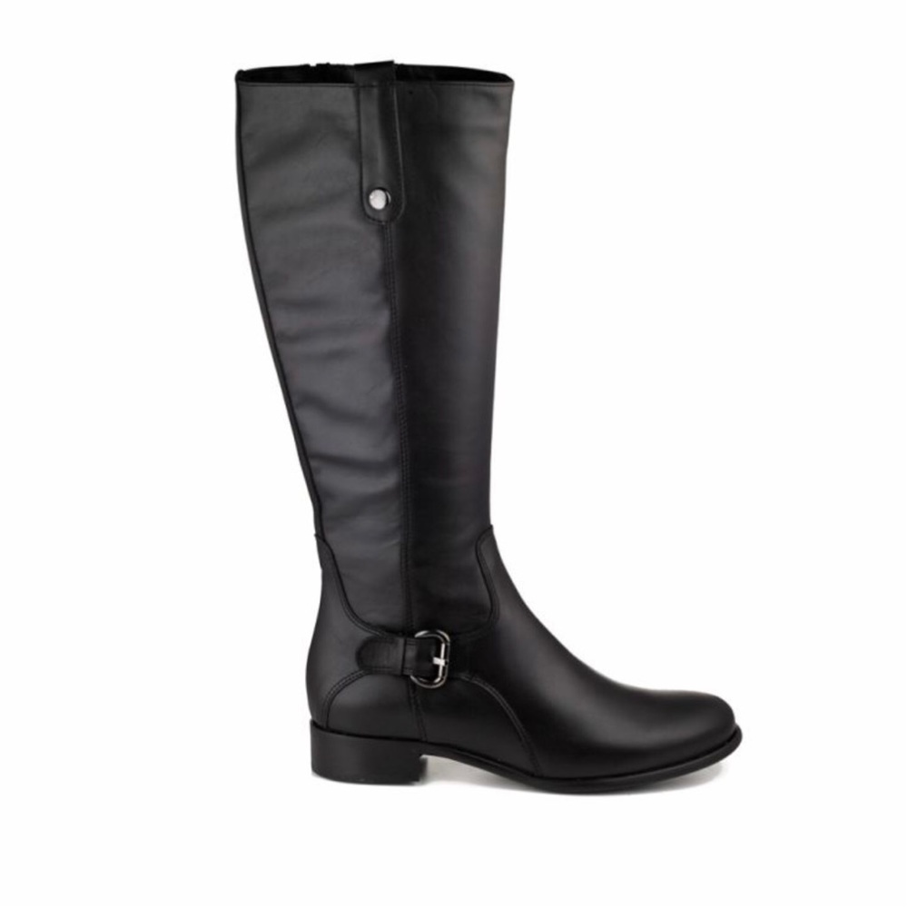 La Canadienne Stefanie (Saint, Sunday) Black Waterproof Leather Riding Boots 8